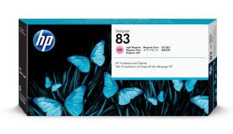 HP No 83 vaalea magenta