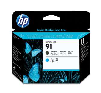 HP No 91 cyan + mattamusta