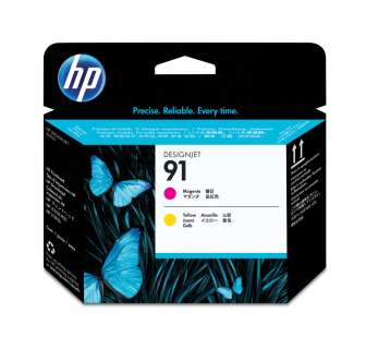 HP No 91 keltainen + magenta