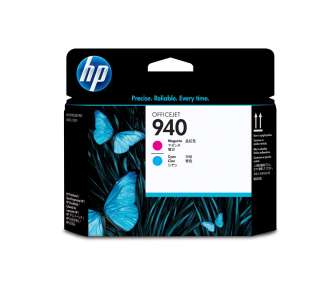 HP No 940 cyan + magenta