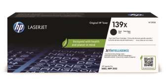 HP 139X musta W1390X