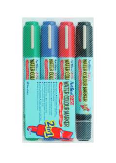 Artline 2in1 2,0/5,0mm 4 värin sarja