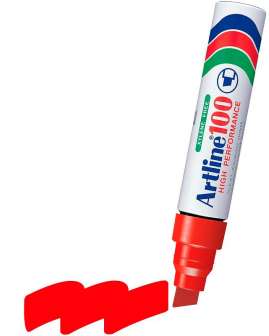 Artline EK-100 12mm punainen