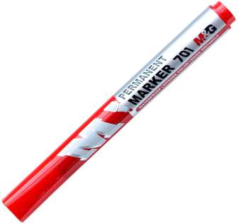 M&G 701 huopakynä punainen 1,5mm