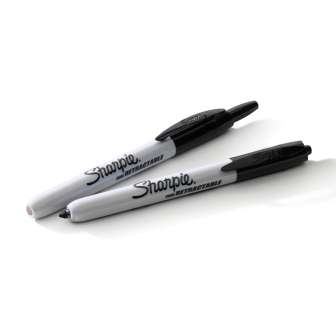 Sharpie Retractable 1,0mm musta