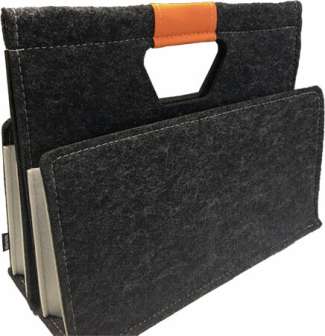 GoBag huopalaukku tummanharmaa