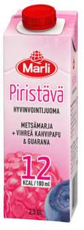 Hyvinvointijuoma Marli 2,5 dl piristävä | 15 tlk/laatikko