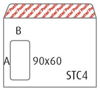 Kirjekuori C4 valkoinen ikkuna