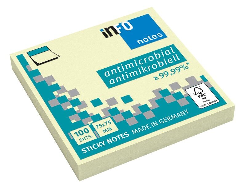 ! inFO Hygenic viestilappu 75x75 mm 100 arkkia