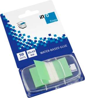 Info Notes teippimerkki vihreä