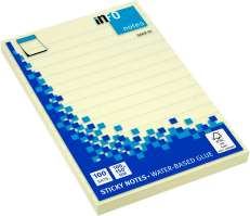 Info Notes viestilappu viivat