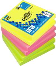 Info Notes viestilappu väril. Brilliant 75x75mm