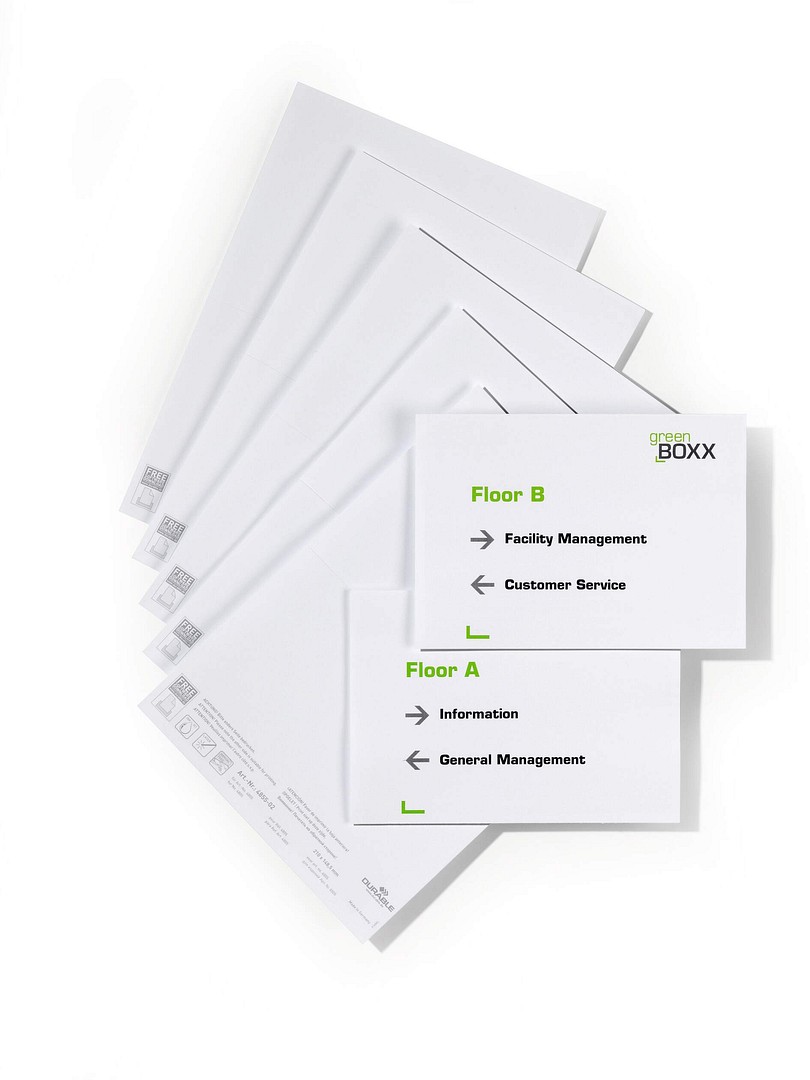 INFO SIGN vaihtoarkki 210x148,5mm