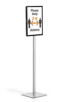 Info taulu jalustalla A3