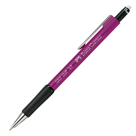 Lyijytäytekynä Faber-Castell Grip 1347 0,7mm orkidea