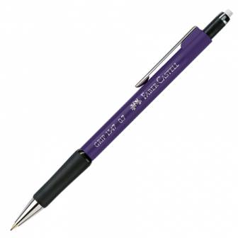Lyijytäytekynä Faber-Castell Grip 1347 0,7mm v.violetti