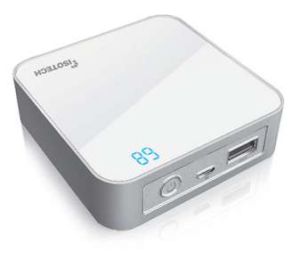 Isotech kannettava laturi 4800mAh Usb valkoinen