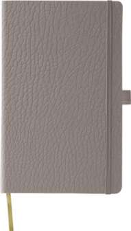 Ivory Kenya muistikirja A5 harmaa, viivat, kynä