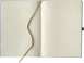 Ivory Tucson Flex muistikirja A4, beige, viivat