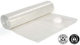 Jätesäkki LDPE kirkas 75L