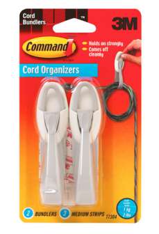 Johdonpidike Command Large 2 pidikettä