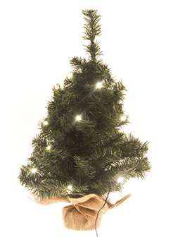 Joulukuusi 60 cm valoilla pöytäkuusi