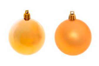 Joulupallo kultainen 6cm