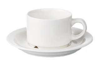 Kahvikuppipari Kesti valkoinen (1kpl kuppi 1,5dl+1kpl asetti