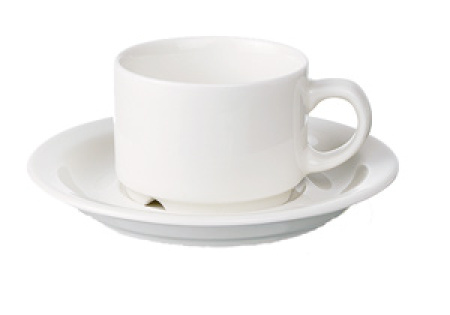 Kahvikuppipari Kesti valkoinen (1kpl kuppi 1,5dl+1kpl asetti