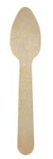 Kahvilusikka pinnoitettu puu 11cm