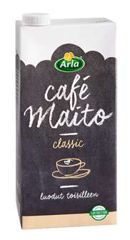 Arla kahvimaito 1L x 12 laktoositon UHT