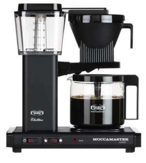 Kahvinkeitin Moccamaster KBGC mattamusta, 1 pannu