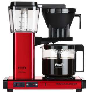 Kahvinkeitin Moccamaster KBGC metallinpunainen, 1 pannu