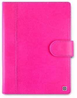 Kalenteri A5 Memory  2019 pinkki keinonahka parik.