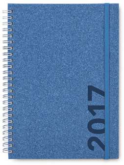 Kalenteri A5 Memory  EKO sininen kartonki parikierre