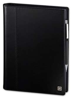 Kalenteri A5 Memory Päivä  musta keinonahka spiraali