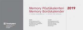 Kalenteri Memory  2019 harm/valk kartonki parikierre