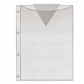 Kalvokansiotasku A4/PP 0,03 mm rengaskansioon irrotettava