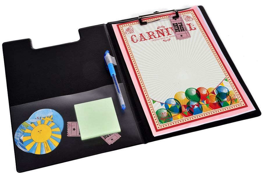 Kannettava Kirjoitusalusta A4 2-os musta