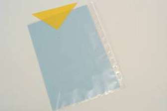 Kansiotasku 126/08 kirkas PP ylhäältä auki 80mic|10kpl/pss