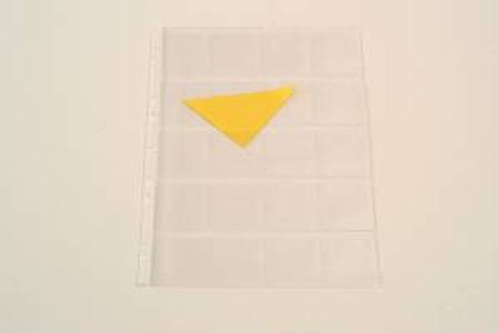 Kansiotasku A4,  20 dialle PVC 5 x 5 cm,  vahvikekantillinen