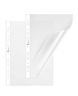 Kansiotasku A4 70mic ylhäältä auki