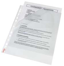 Kansiotasku A4 85mic 2-sivua auki