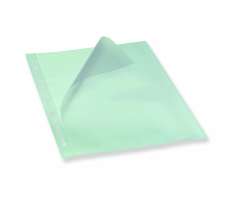 Kansiotasku A4/120mic 2-sivua auki.