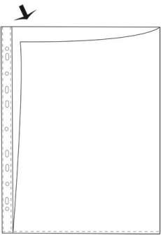 Kansiotasku A4 T127/05 PP ylh+reij.puolelta auki, 55 mic