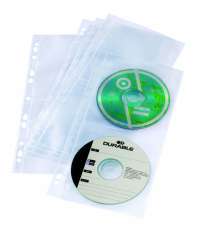 Kansiotasku CD/DVD A4 4 taskua