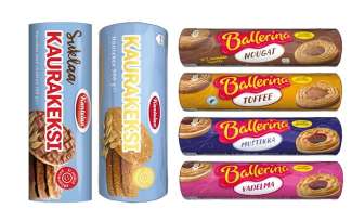 Kantolan keksilajitelma 190-300g 20pkt