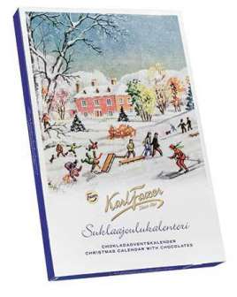 Karl Fazer Joulukalenteri 166g 12 ras/ltk