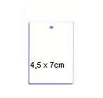 Kartonkilappu 45x70mm