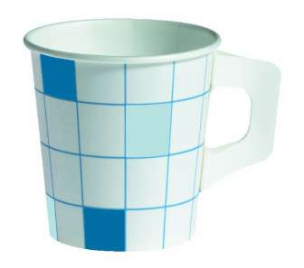 Kartonkikuppi Ruutu 175ml